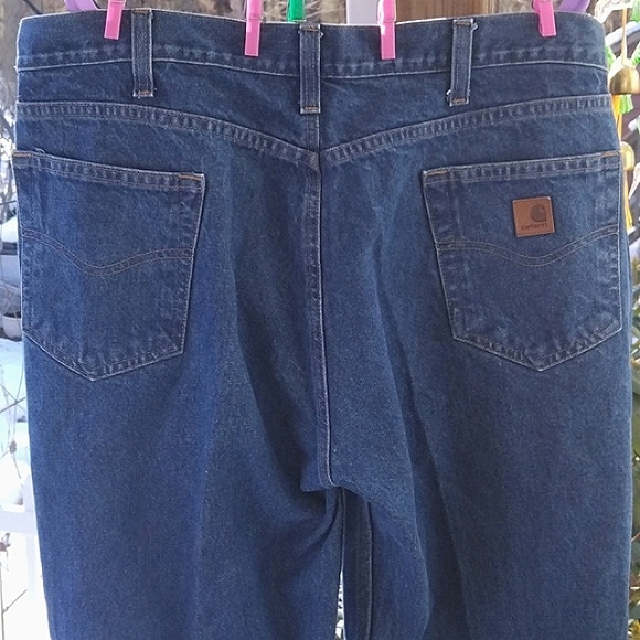 NWOT! CARHARTT MEN'S DENIM JEANS 40×32 - Picture 5 of 15